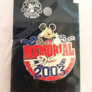 Walt Disney World Memorial Day 2003 Pin Limited Edition of 3500 Pieces.
